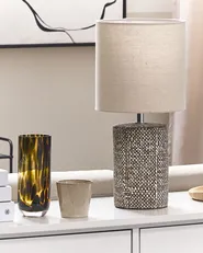 Table Lamp IDER Ceramic Brown_822354