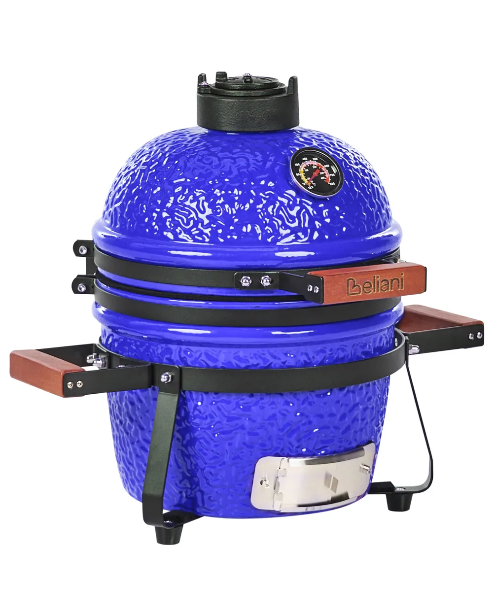 Mini barbecue a carbonella KAMADO Ceramica Blu_1007563