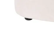 Sofa AMAL mit Ottomane Stoff Hellbeige_1145822