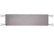 Garden Bench with Cushion MONSANO 170 cm Eucalyptus Wood Grey_1153958