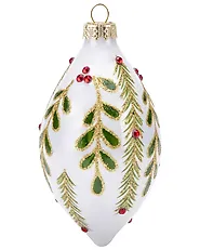 Set of 40 Baubles SNOWSPARK Glass Multicolour_1192156
