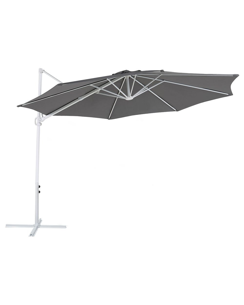 Cantilever Parasol 295 cm SAVONA II Dark Grey