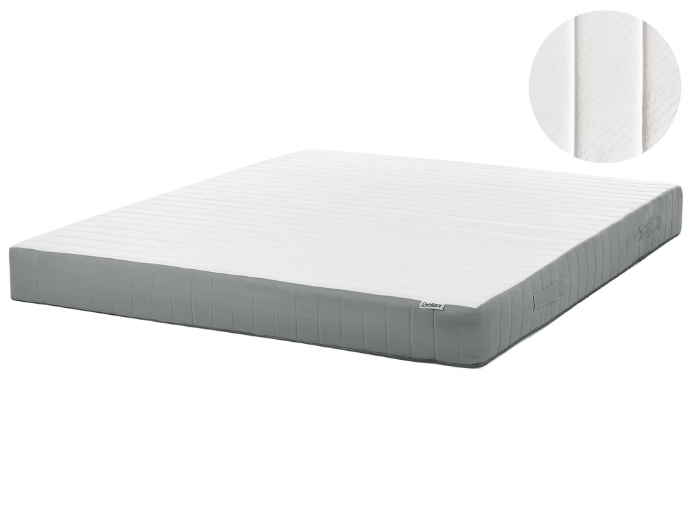 Memory Foam Pocket Spring Mattress SILENT HYBRID 7 PLUS H2/3 Medium 180 x 200 cm (Super King Size)
