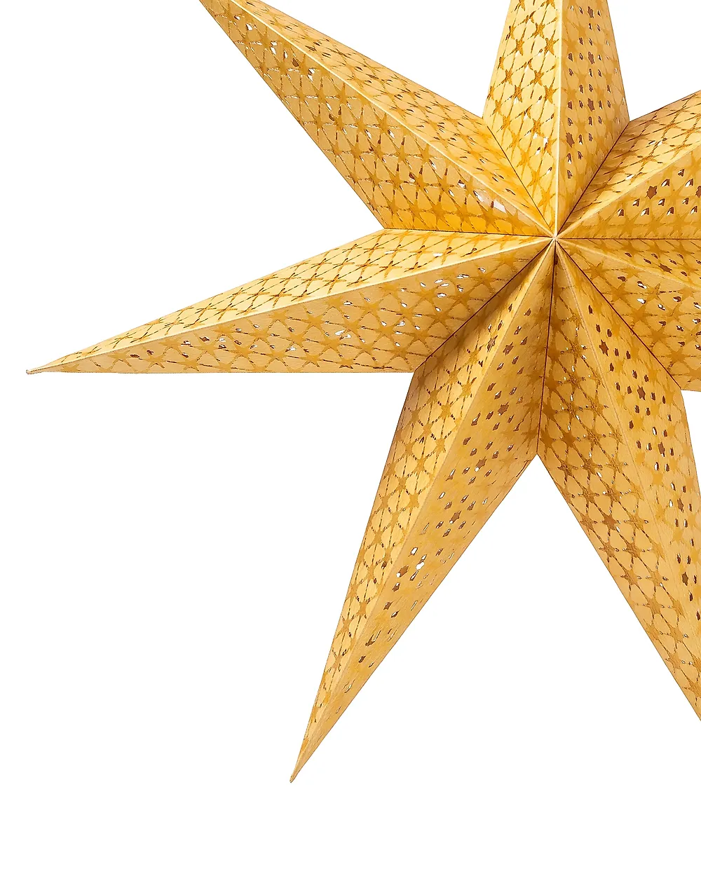 Set of 4 Hanging Decorations LED TRISUL 60 cm Star Multicolour_1186045