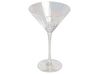 Conjunto de 4 copos martini em vidro transparente 220 ml MORGANITE_912926