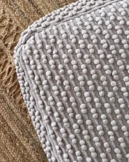 Pouffe KINGRI Cotton Taupe_997511