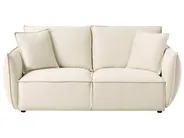 Divano 3 posti KUNES Tessuto Beige chiaro_1013073