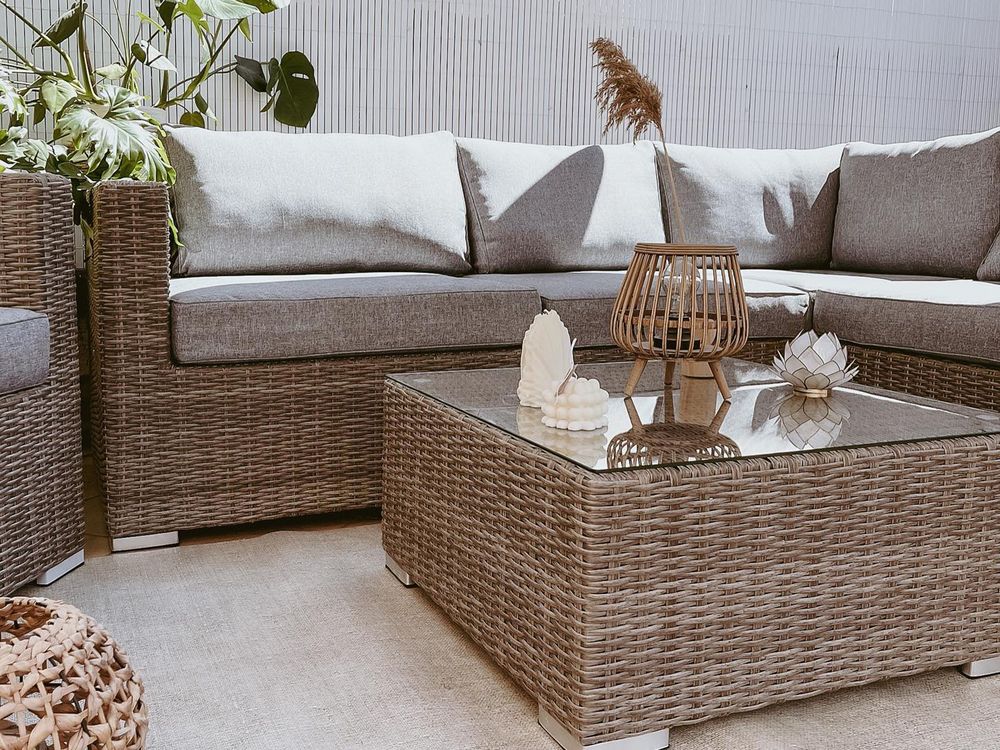 8 seater corner rattan garden furniture discount