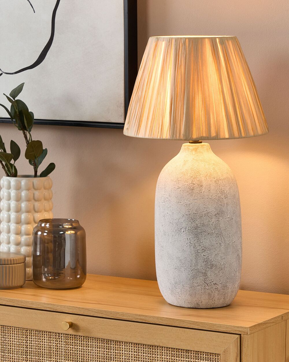 Big ceramic table lamps hot sale
