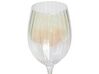 Conjunto de 4 copos de vinho em vidro transparente 530 ml MORGANITE_912906