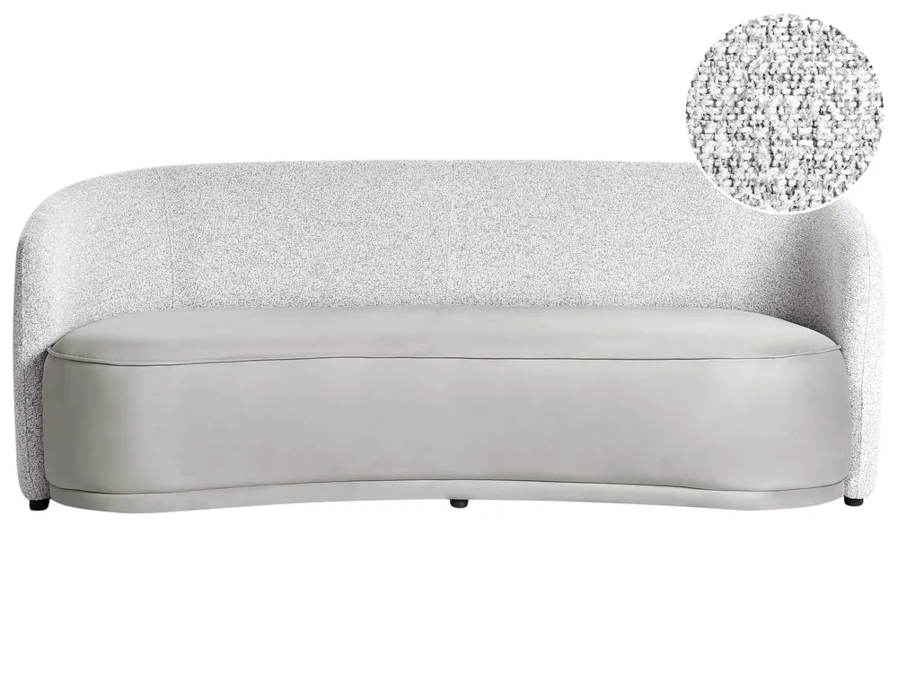 Sofa dla 3 osób ROSET Szary