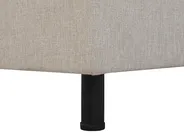 Adjustable Bed Fabric DUKE 160 x 200 cm (EU King Size) Beige_798036