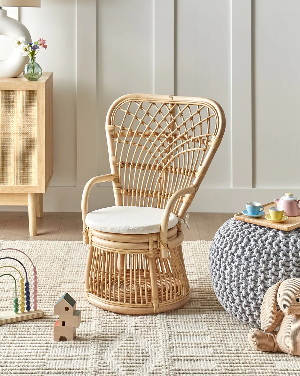 Kids Woven Chair Ikea Fargglad Childrens Chair Vintage Ikea