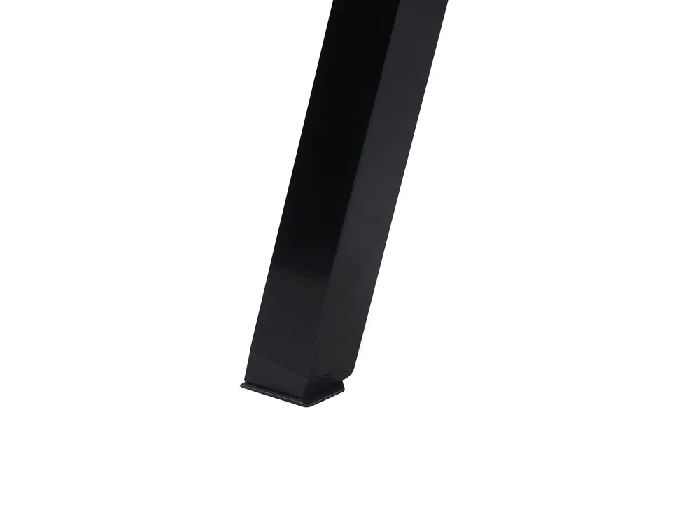 Stół ogrodowy CANETTO 150 cm 90 cm Szkło Czarny_808283