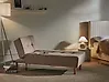 Chaise Longue ALSTEN Fabric Beige