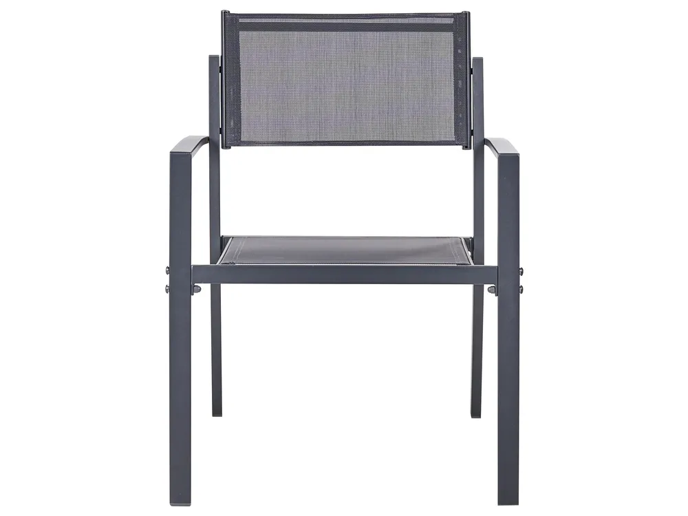 Bistro Set TAVOLETO Metal Dark Grey_1044782