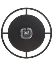 Zegar ścienny TRIENT 50 cm Metal Czarny_940784