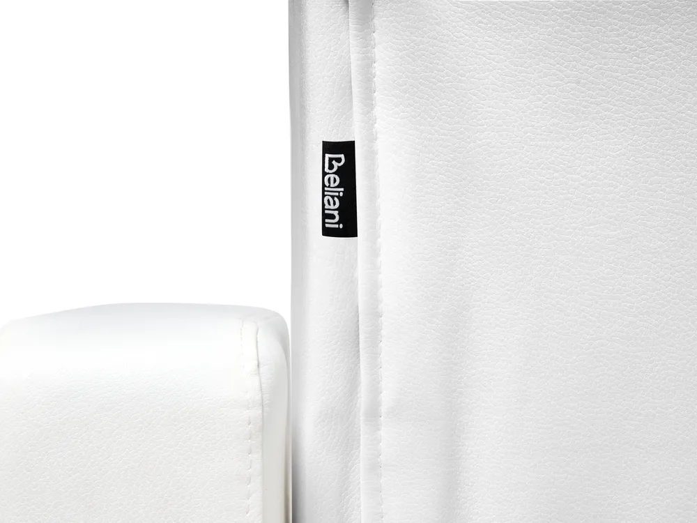 Chaise Longue ABERDEEN Faux Leather White_1038798