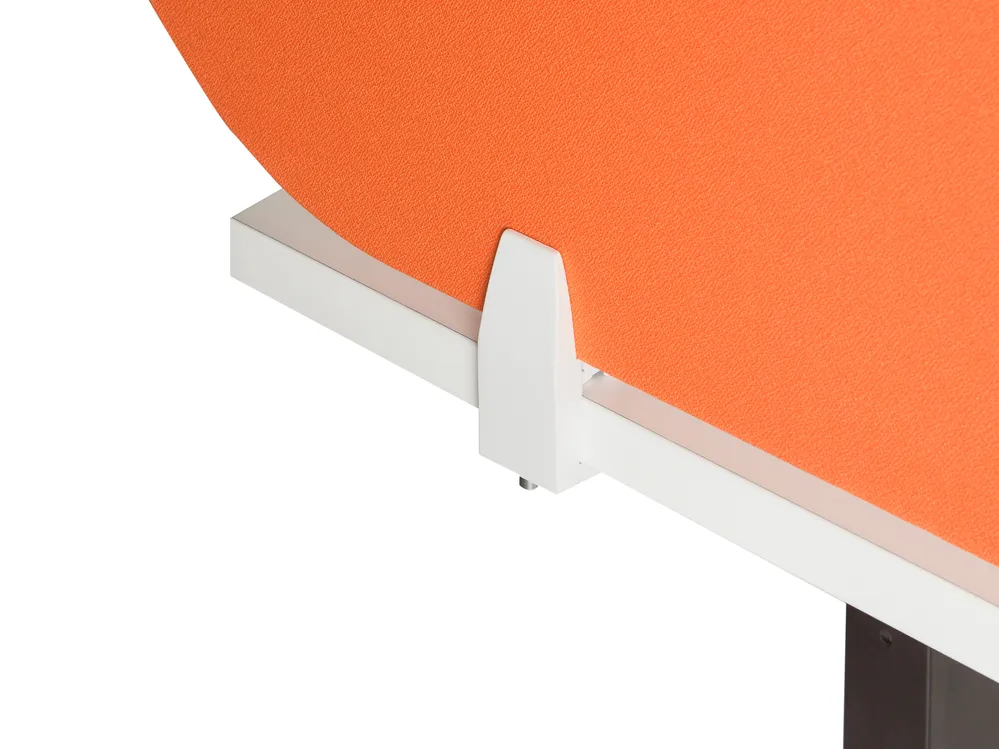 Desk Screen SPARKY 160 x 40 cm Orange_946008