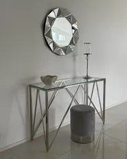 Pouf BRIGITTE Velluto Grigio_983481