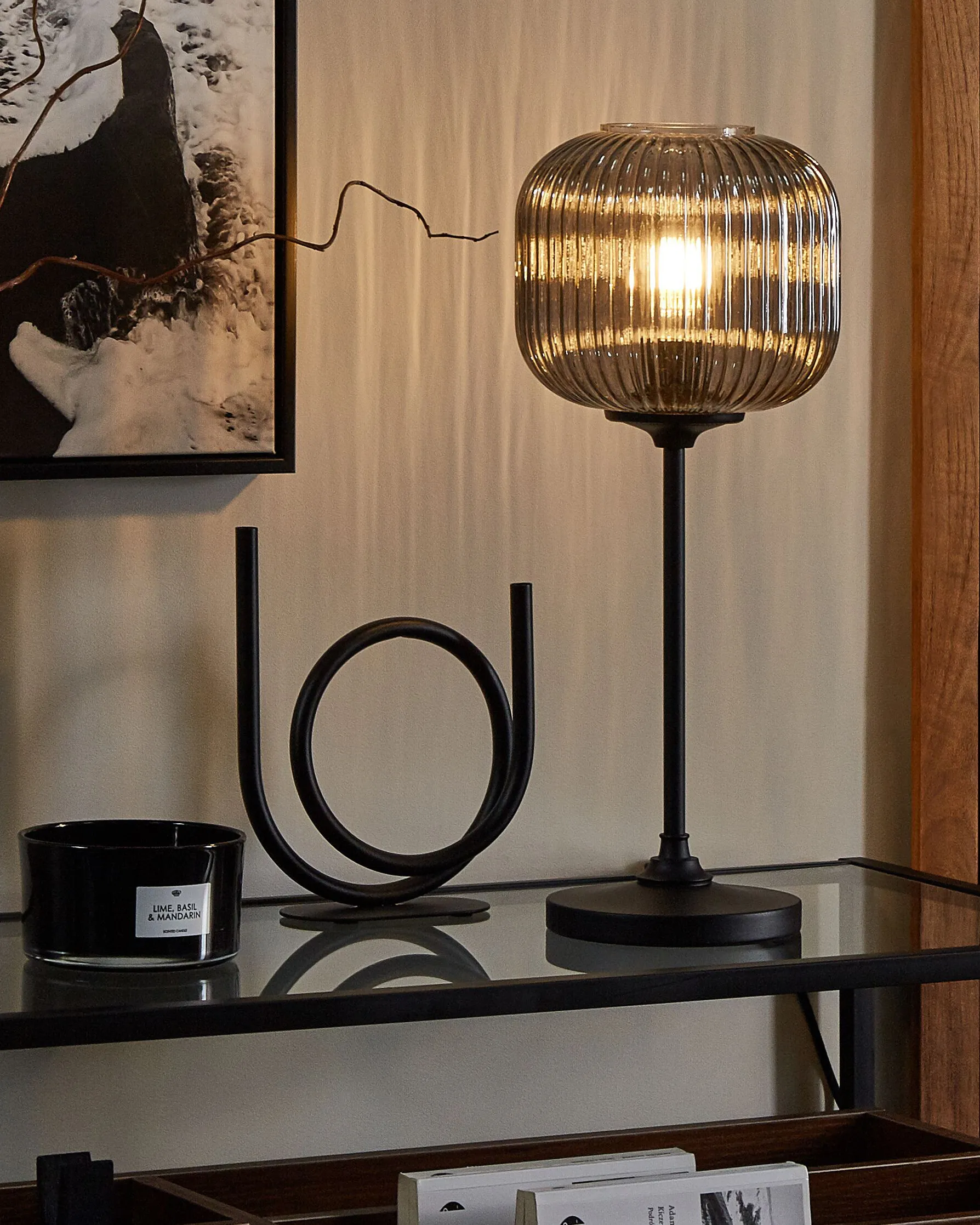Table Lamp TOSNA Metal Black_825888