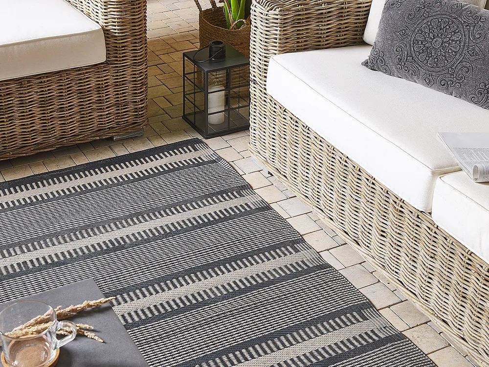 Tapis d'extérieur MANSA Beige 160 x 230 cm
