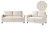 Living Room Set 5 Seater MARE Boucle Beige