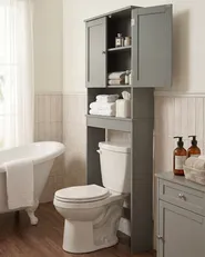 Armadietto da bagno ATJONI 60 cm Grigio_1109693