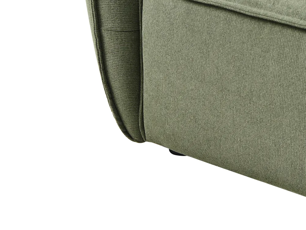 Sofa 3 Seater KUNES Fabric Green_1013205