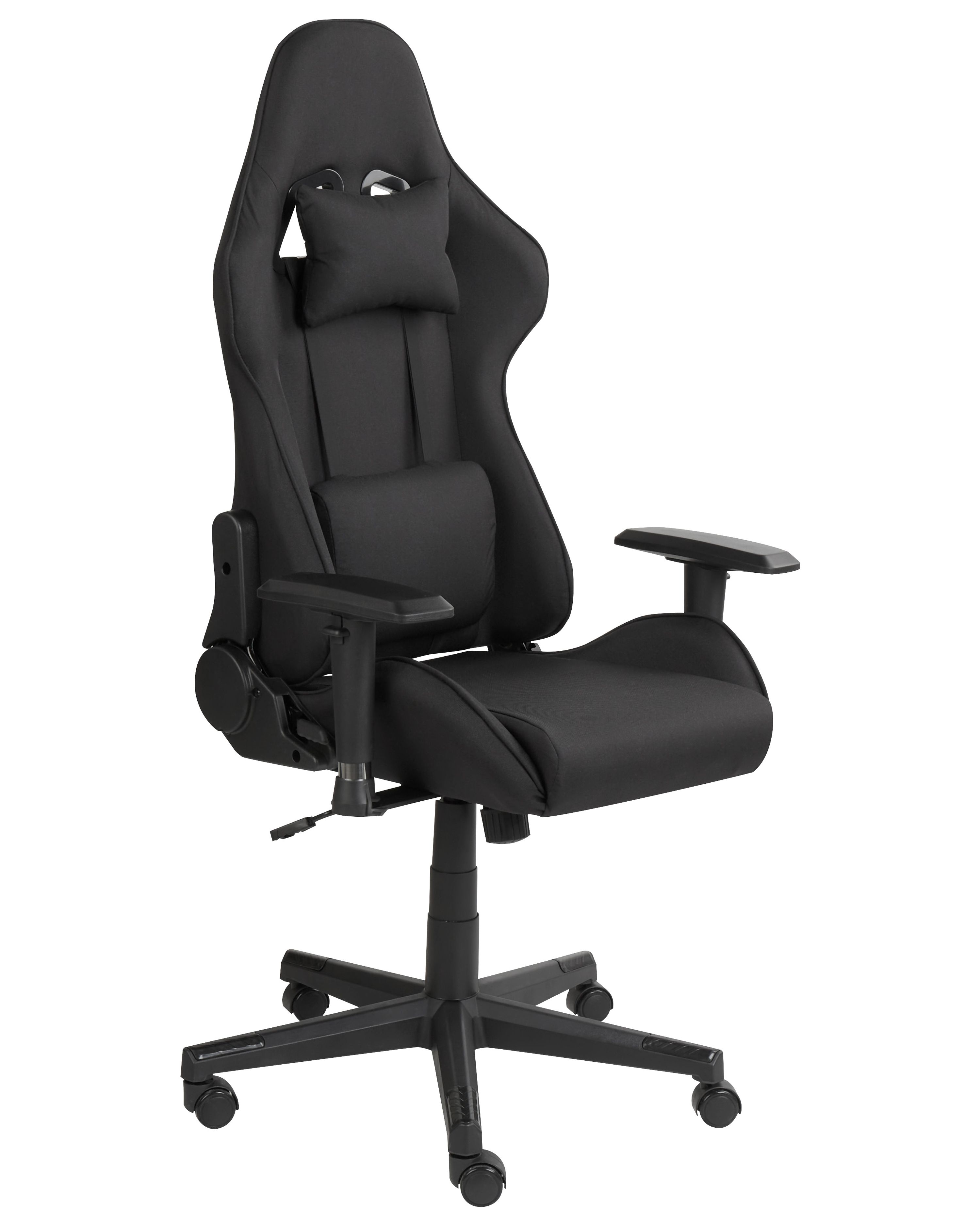 NEWSKILL NUE Ergonomischer Gaming-/Bürostuhl, Schwarz – Mit Mesh-Rücken, 3D-Armlehnen, Höhenverstellbar