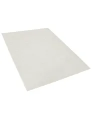 Rug ELLEK White 160 x 230 cm Wool_734528