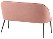 Dining Bench 2 Seater OSBY Fabric Pink_929160