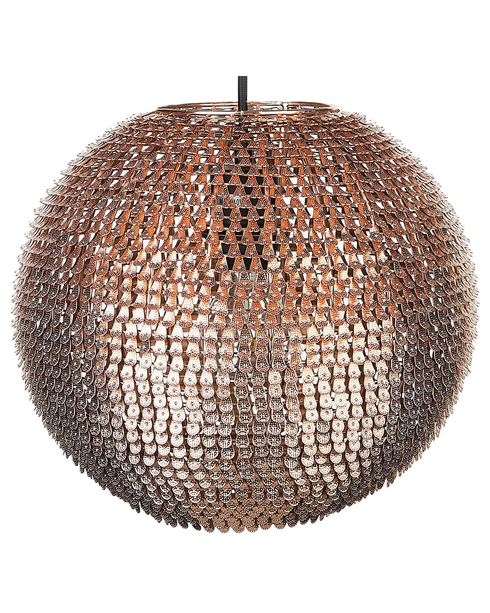 Lampa wisząca SEINE Metal Miedziany