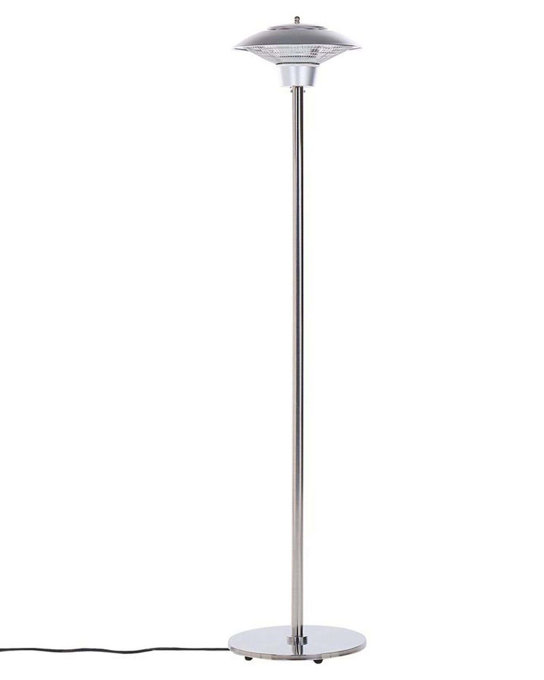 Freestanding Electric Patio Heater 1500 W Silver ASKJA _815739