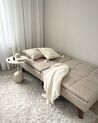 Fabric Sofa Bed Light Beige RONNE_920941