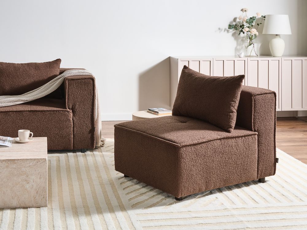 1-Seat Section AXEBO Boucle Brown
