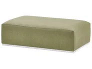 Garden Sofa with Ottoman 7 Seater BATTIFOLLO Modular Olive Green_933609