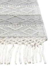 Rug TONYA Grey 160 x 230 cm Wool_856526