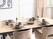 Set di 8 piattini da dessert COSTMARY Gres porcellanato Grigio_986571