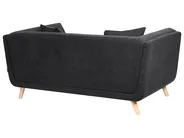 Sofa dla 2 osób HABO Czarny_1085451