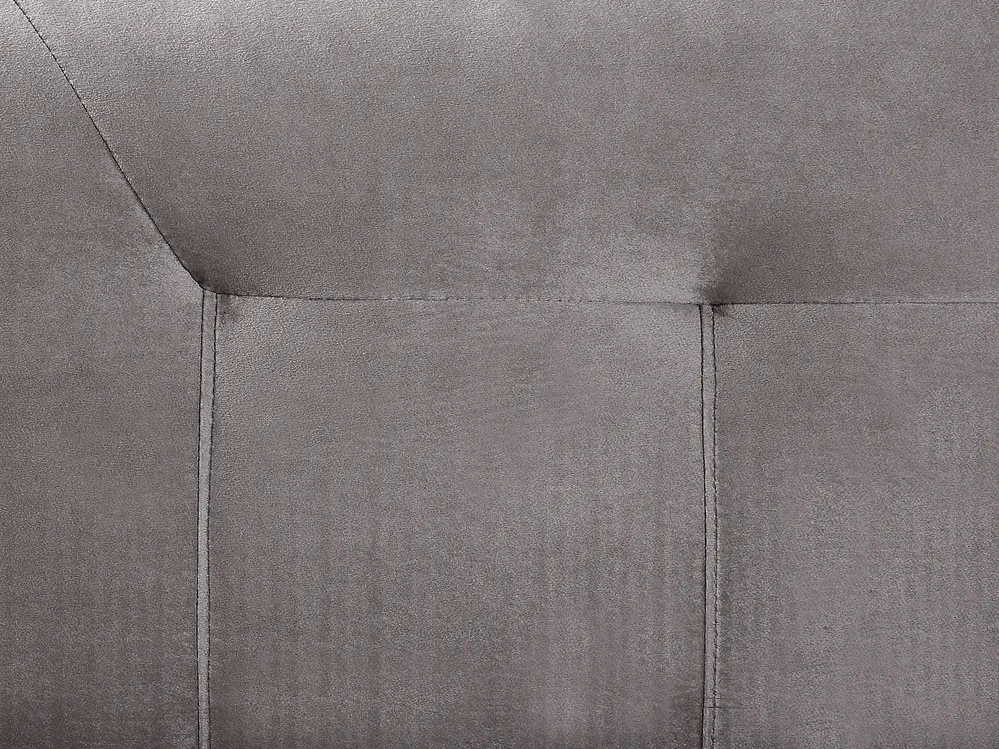 Boxspringbett Samtstoff MARQUISE 160 x 200 cm Grau_796777