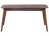 Extending Dining Table 150/190 x 90 cm Dark Wood MADOX_766516