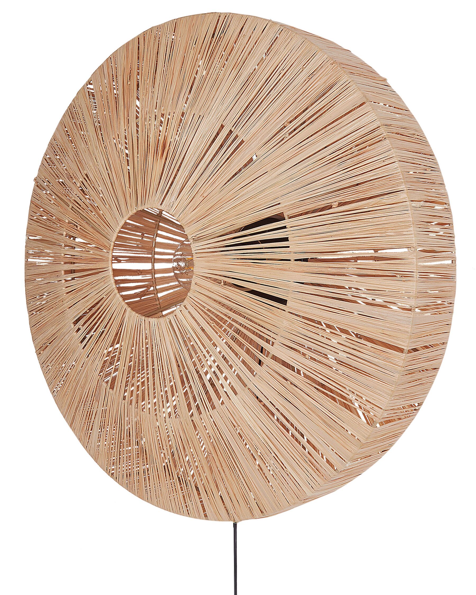 Straw Wall Lamp Natural LUMUT _913636