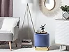 Pouffe SOPHIA Velvet Navy Blue