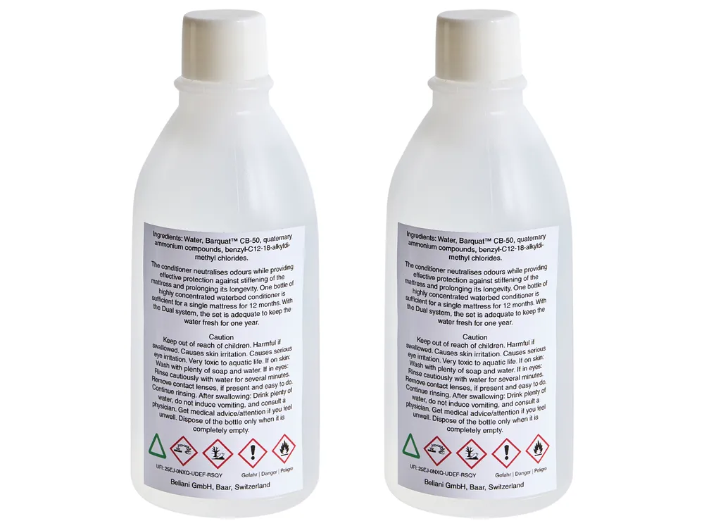 Waterbed Fabric ALBI 160 x 200 cm (EU King Size) Beige_1031859