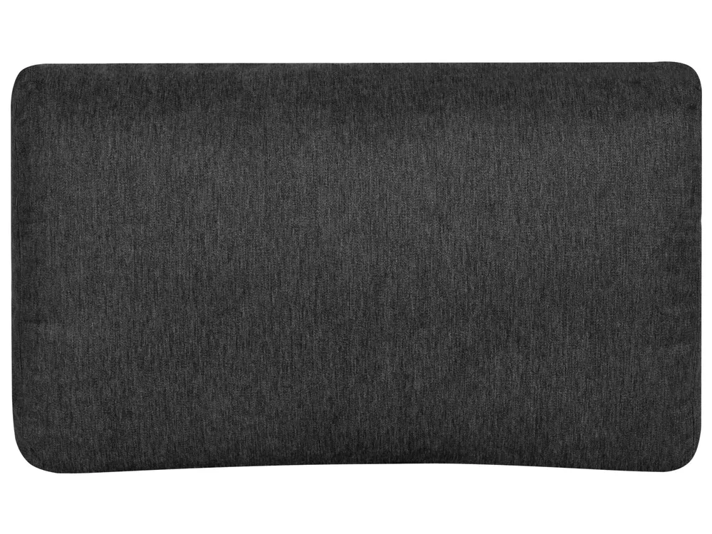 Set da salotto 4 posti KILDAL Tessuto Nero_1058747