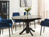 Extending Dining Table 106/150 x 106 cm Black AKRON_927567