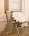 Dřevěná židle s ratanovým výpletem světlé dřevo MIDDLETOWN_907197
