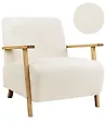 Armchair LESJA Boucle Light Beige