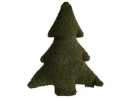 Zestaw 3 poduszek dekoracyjnych WINTERLAND 30 x 35 cm 45 x 25 cm Boucle Beżowoszary Wzór świąteczny_1032964